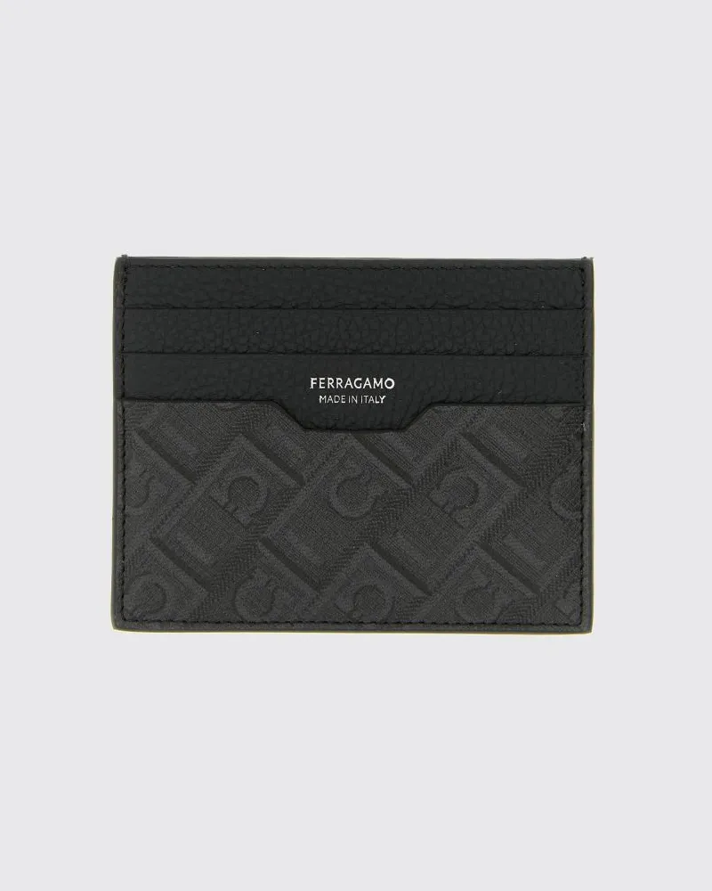 Ferragamo Portemonnaie herren Schwarz