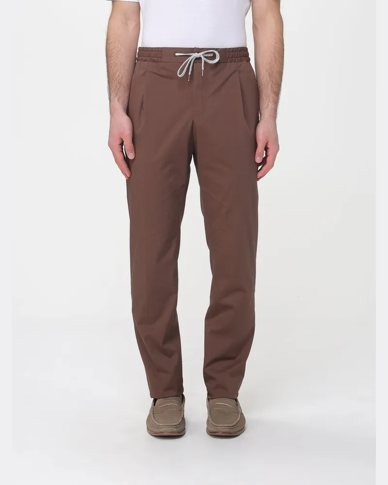 PT TORINO Hose herren Kaffee