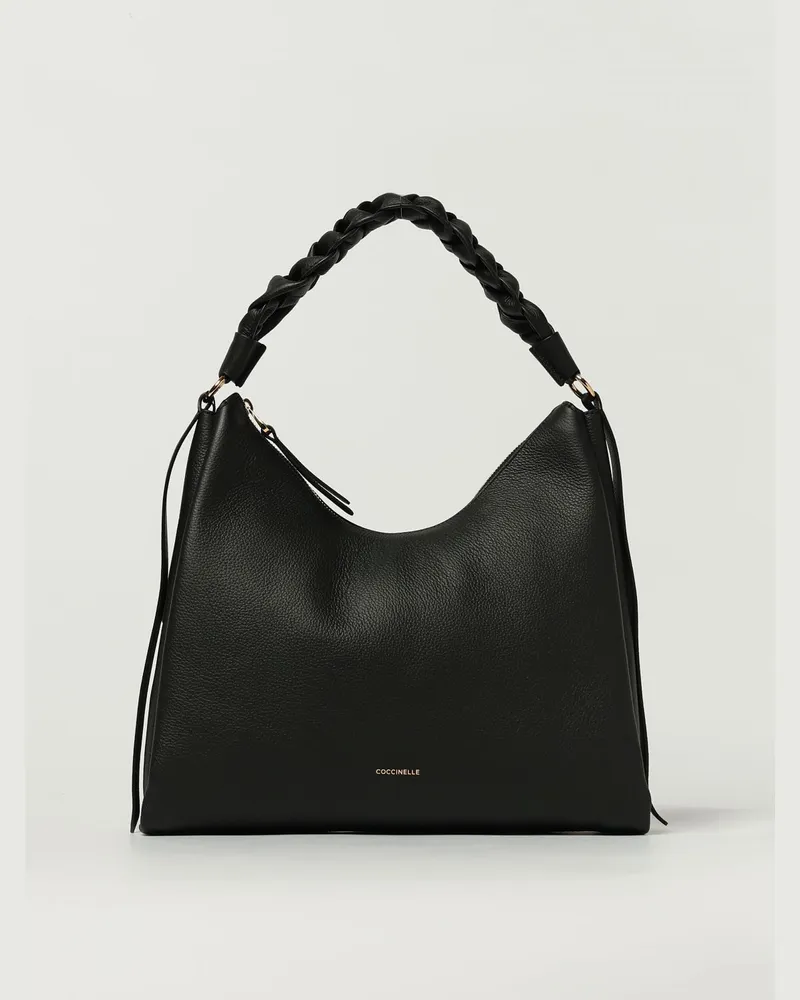 Coccinelle Schultertasche damen Schwarz