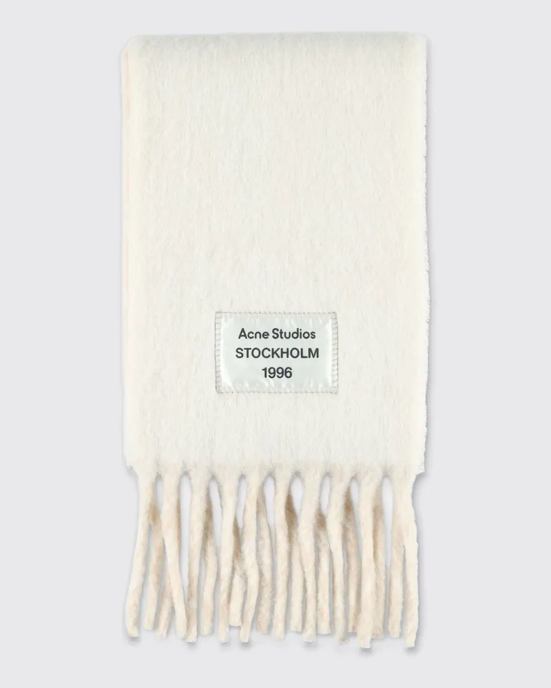 Acne Studios Schal herren Weiß