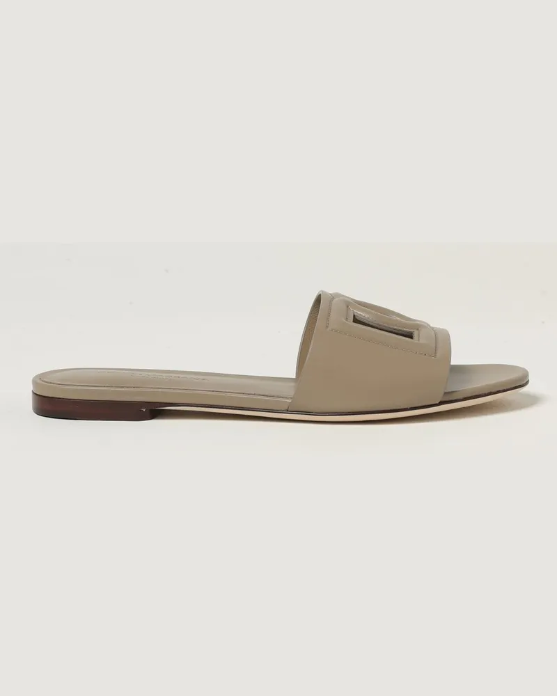 Dolce & Gabbana Flache sandalen damen Dolce & Gabbana Grau