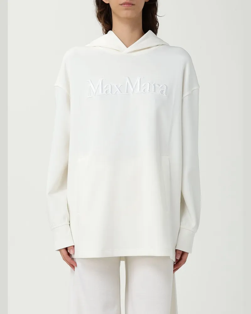 Max Mara Sweatshirt damen Max Mara Weiß