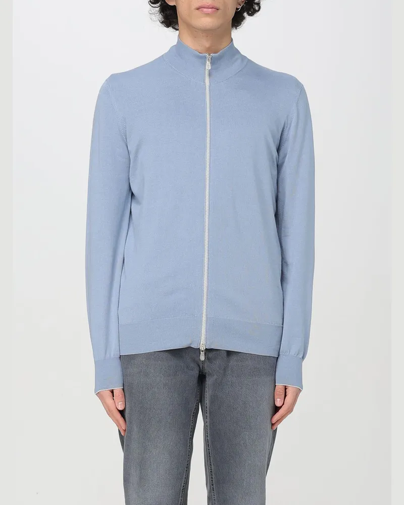 Brunello Cucinelli Pullover herren Hellblau