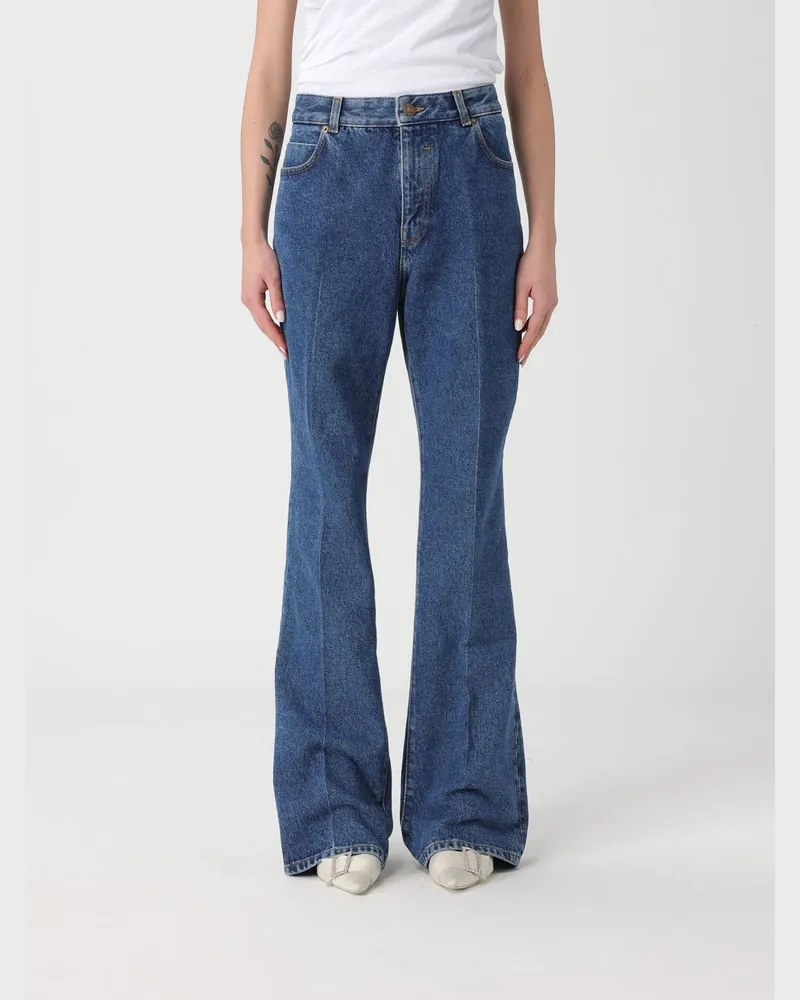 Balmain Hose damen Blau