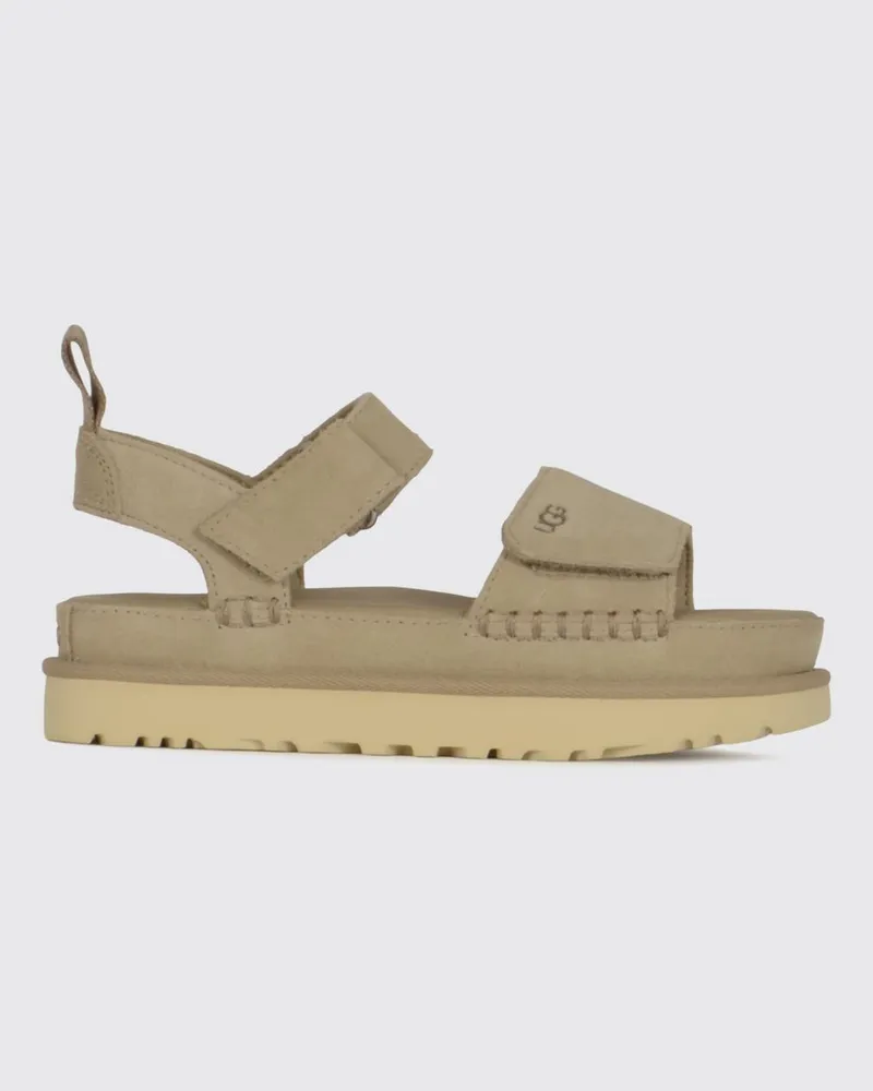 UGG Sandalen mit absatz damen Sand
