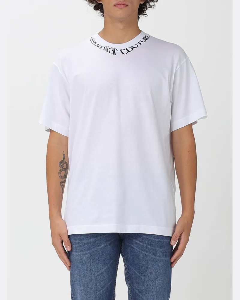 Versace Jeans T-shirt herren Weiß