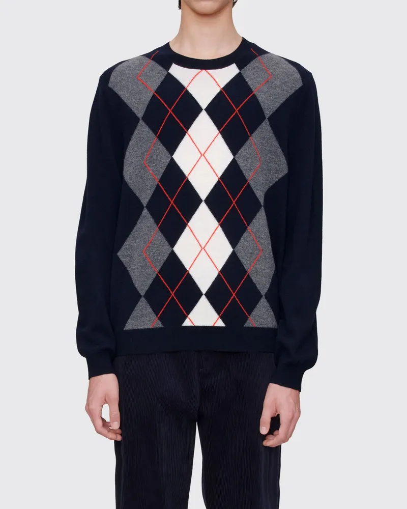 A.P.C. Pullover herren Blau