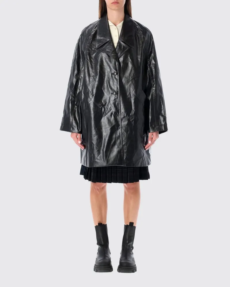 LOW CLASSIC Mantel damen Schwarz