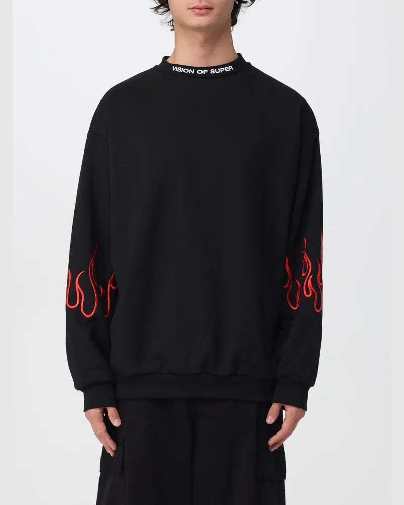 Vision Of Super Sweatshirt herren Schwarz