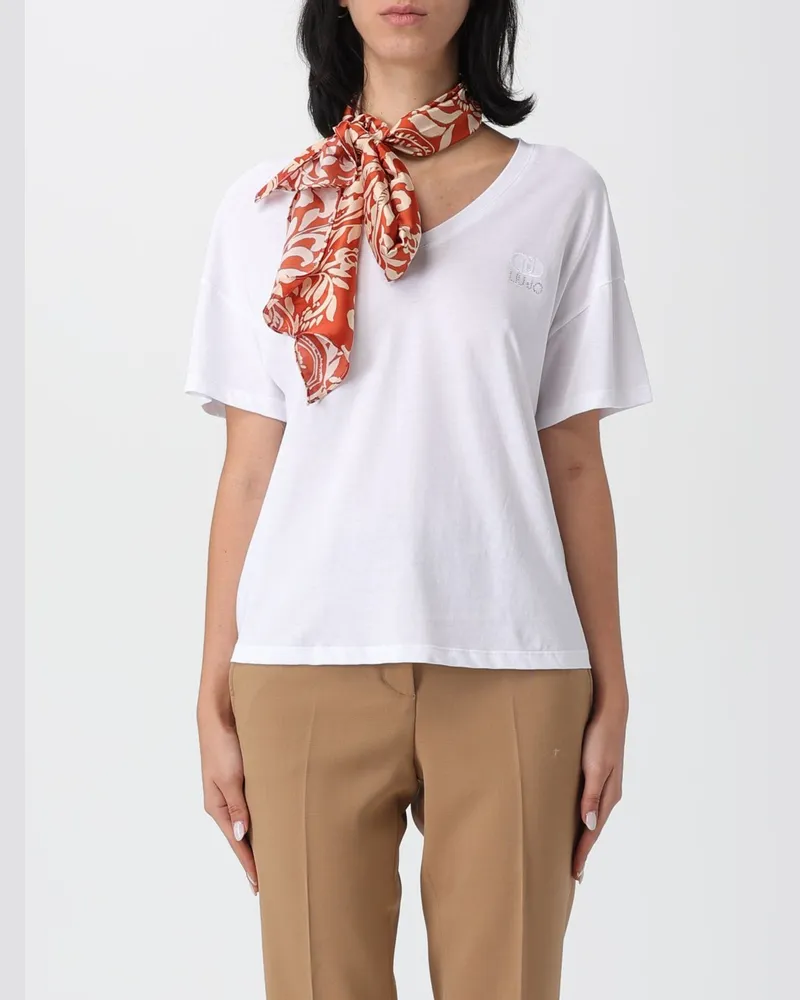 Liu Jo T-shirt damen Weiss