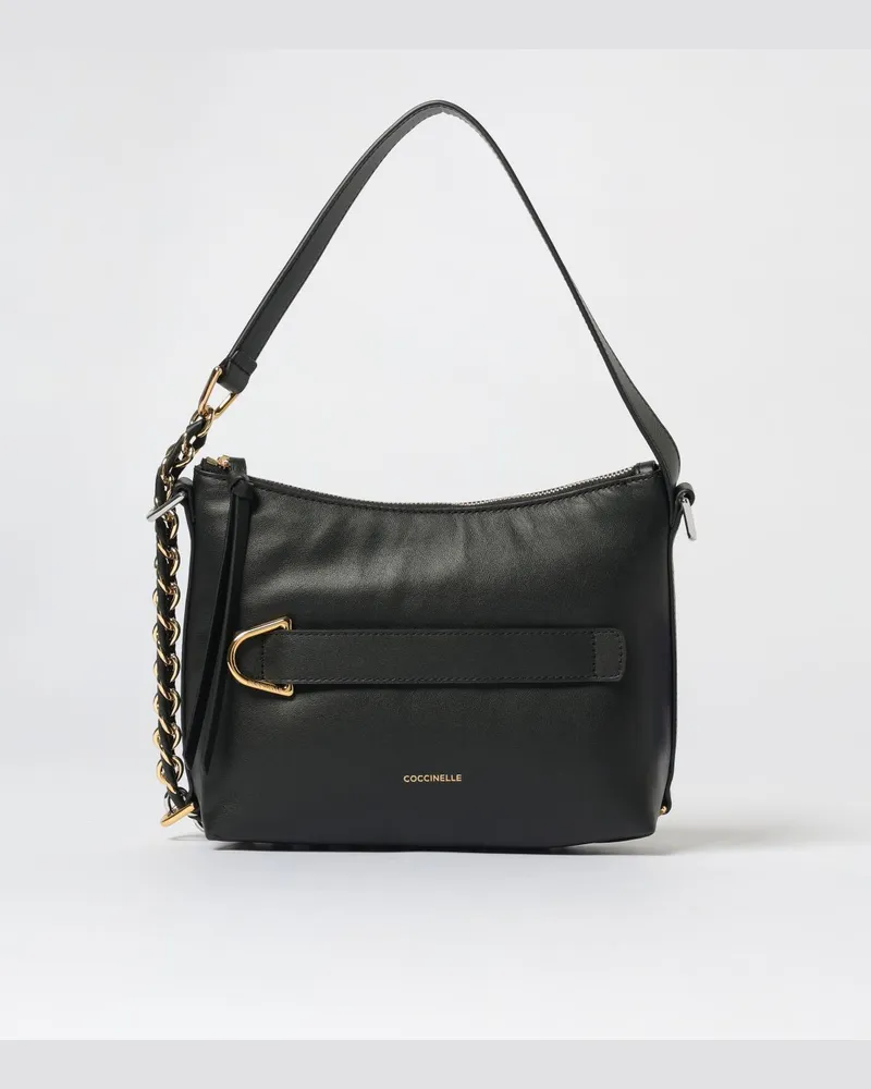 Coccinelle Schultertasche damen Schwarz