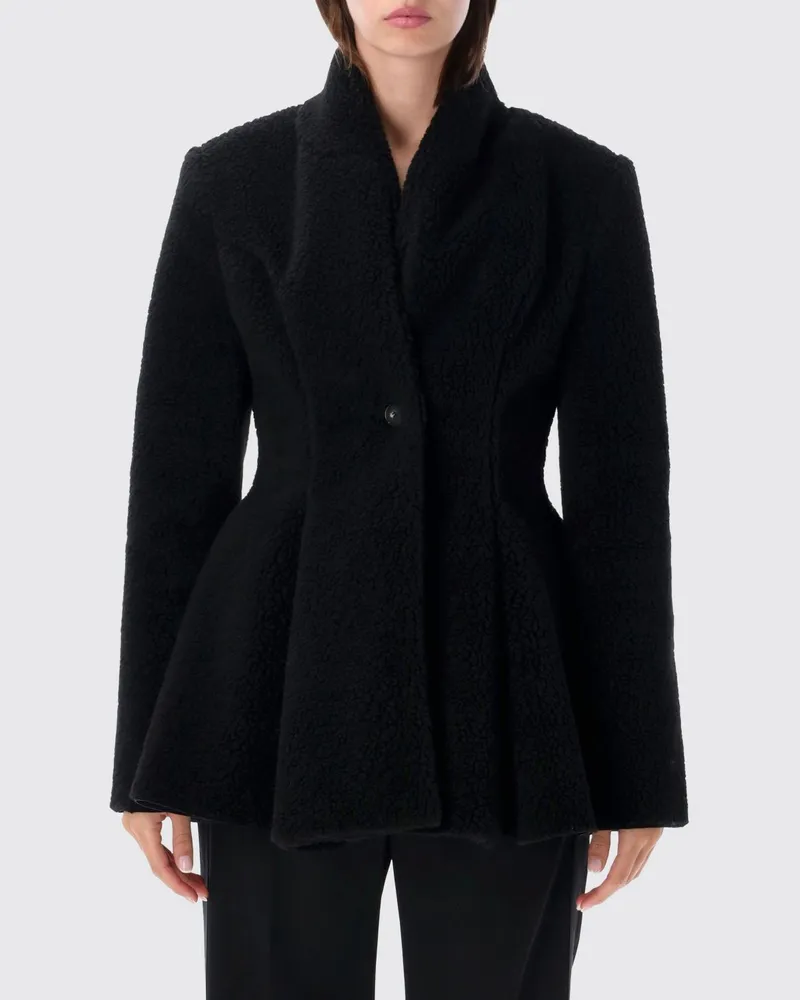 Stella McCartney Mantel damen Schwarz