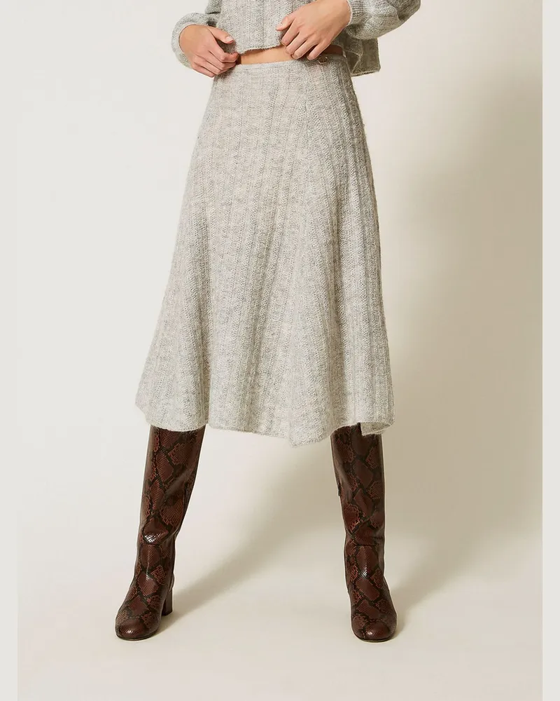 Twin-Set Rock damen Grau