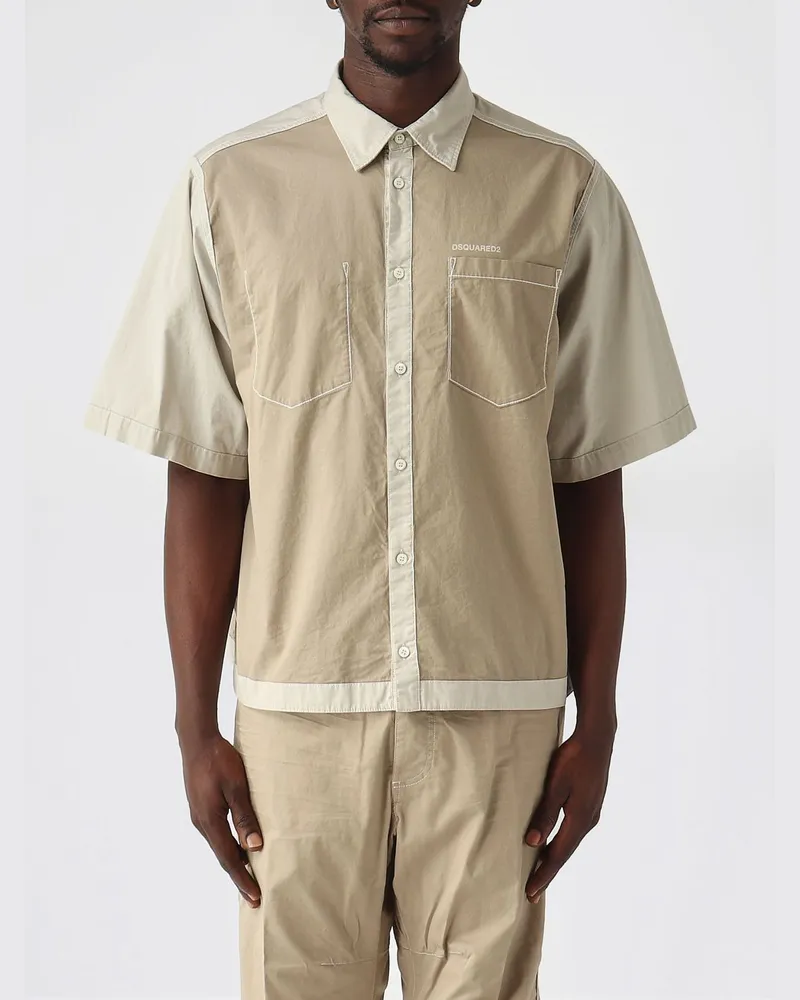 Dsquared2 Hemd herren Cream