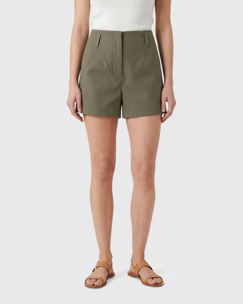 Federica Tosi Shorts damen Grün