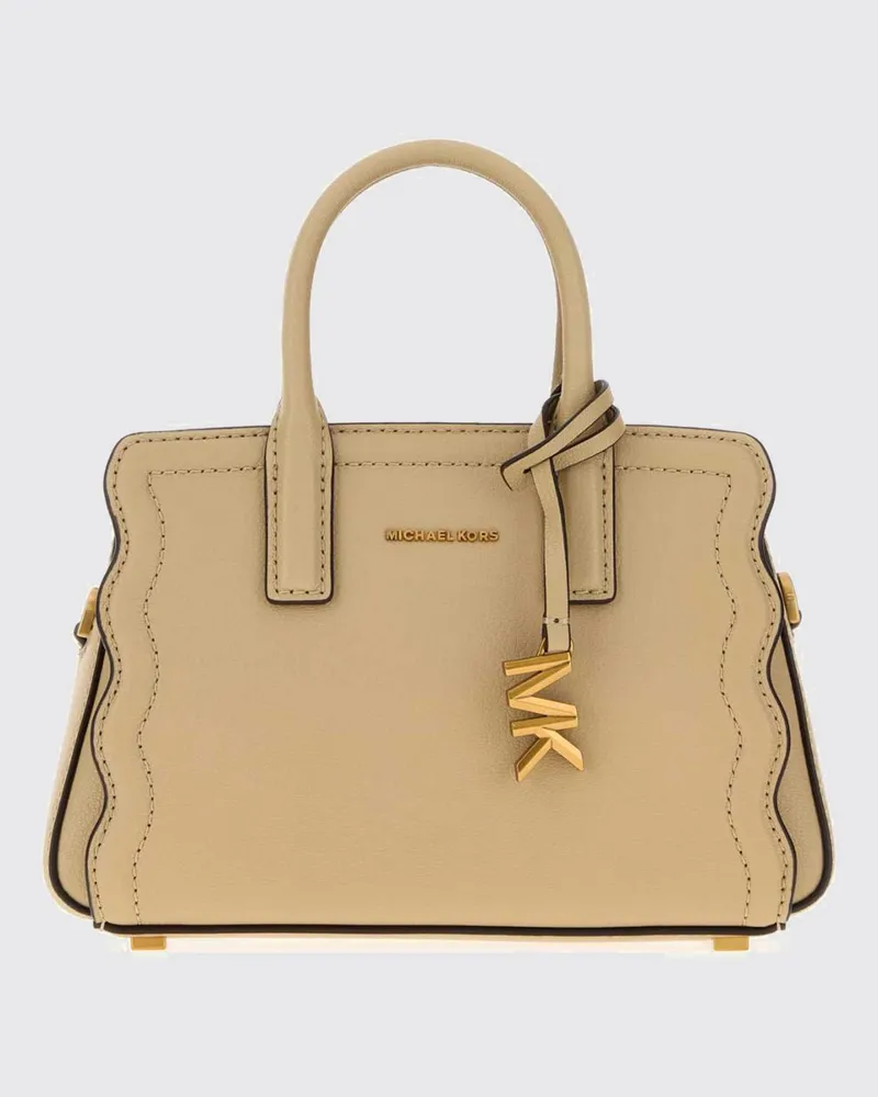 Michael Kors Laila Mini-Handtasche aus Leder mit abnehmbarem Riemen Kaki