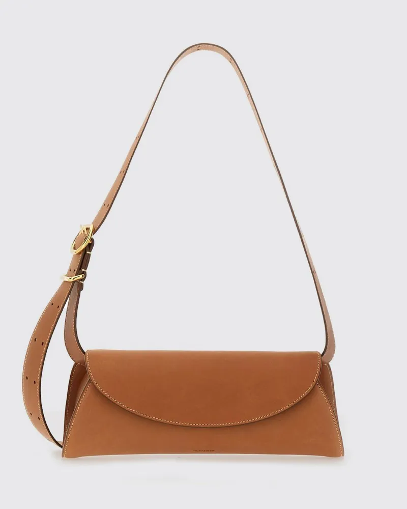 Jil Sander Schultertasche damen Braun