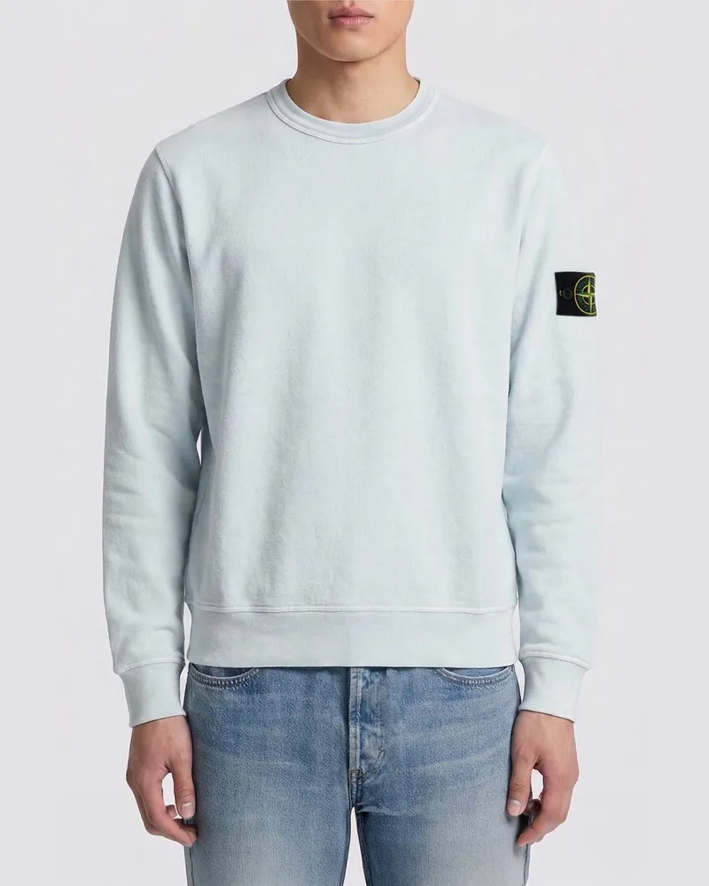 Stone Island Sweatshirt herren Himmelblau