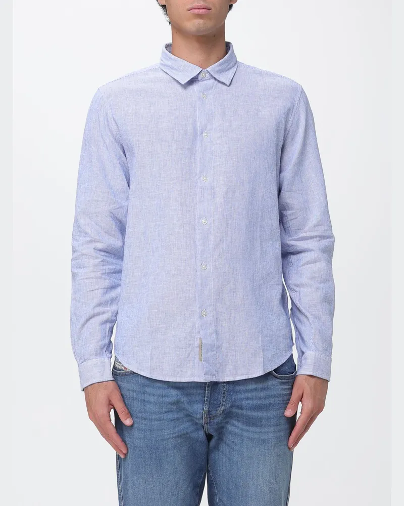 Woolrich Hemd herren Hellblau