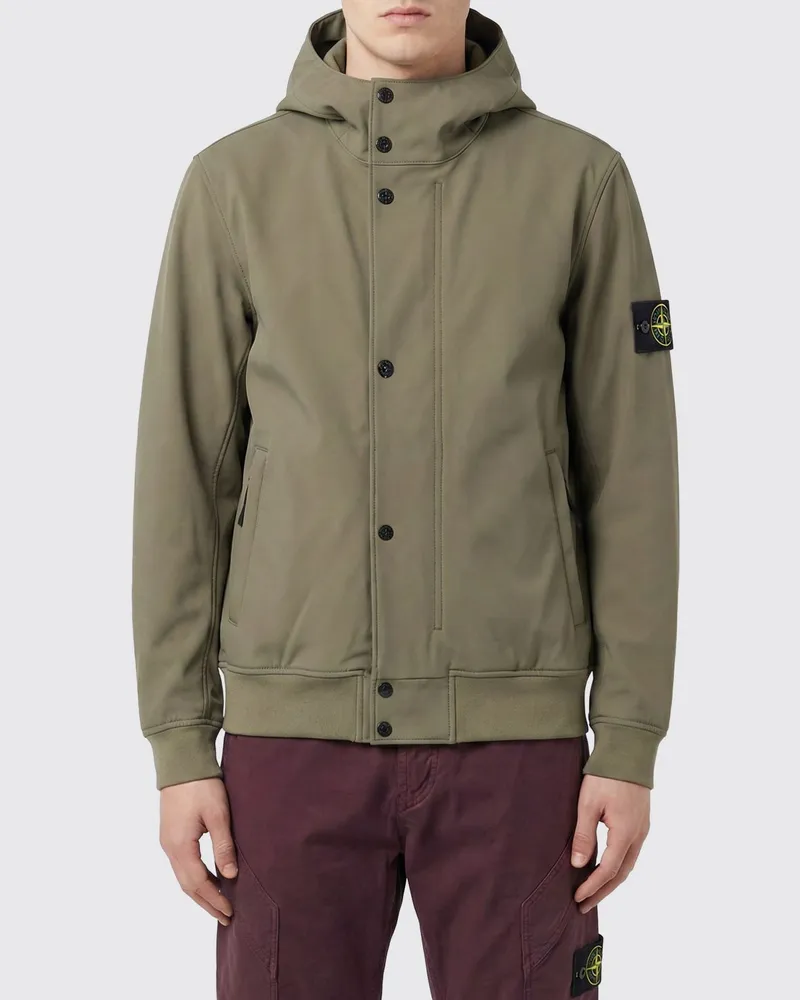 Stone Island Mantel herren Military
