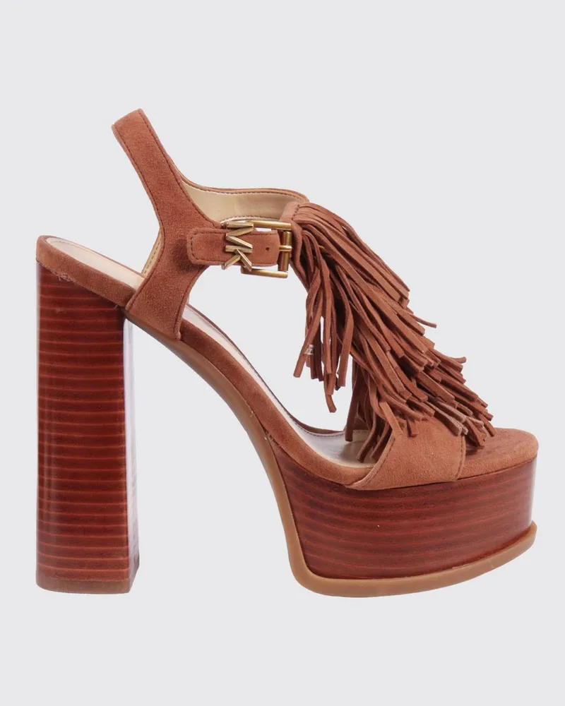 Michael Kors Sandalen mit absatz damen Braun