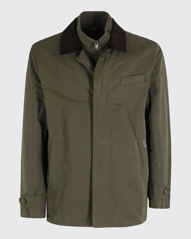 Fay Hemd herren Grün