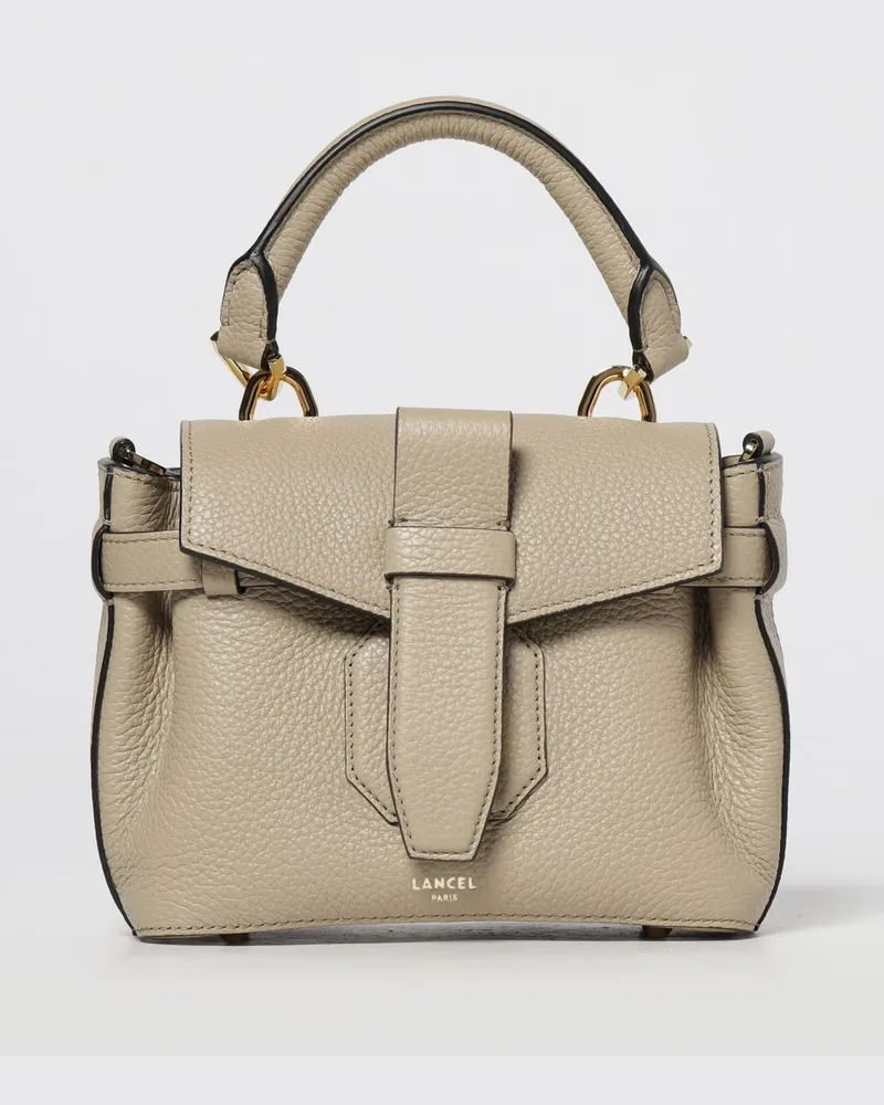 Lancel Schultertasche damen Taubengrau