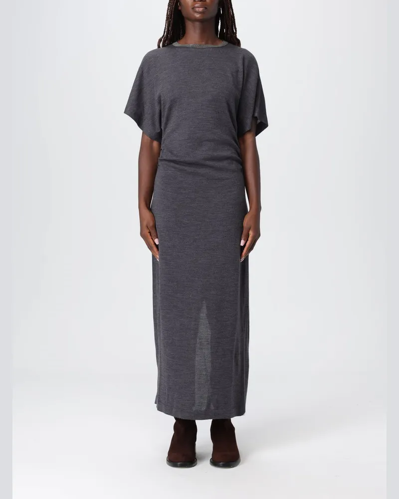 Brunello Cucinelli Kleider damen Grau