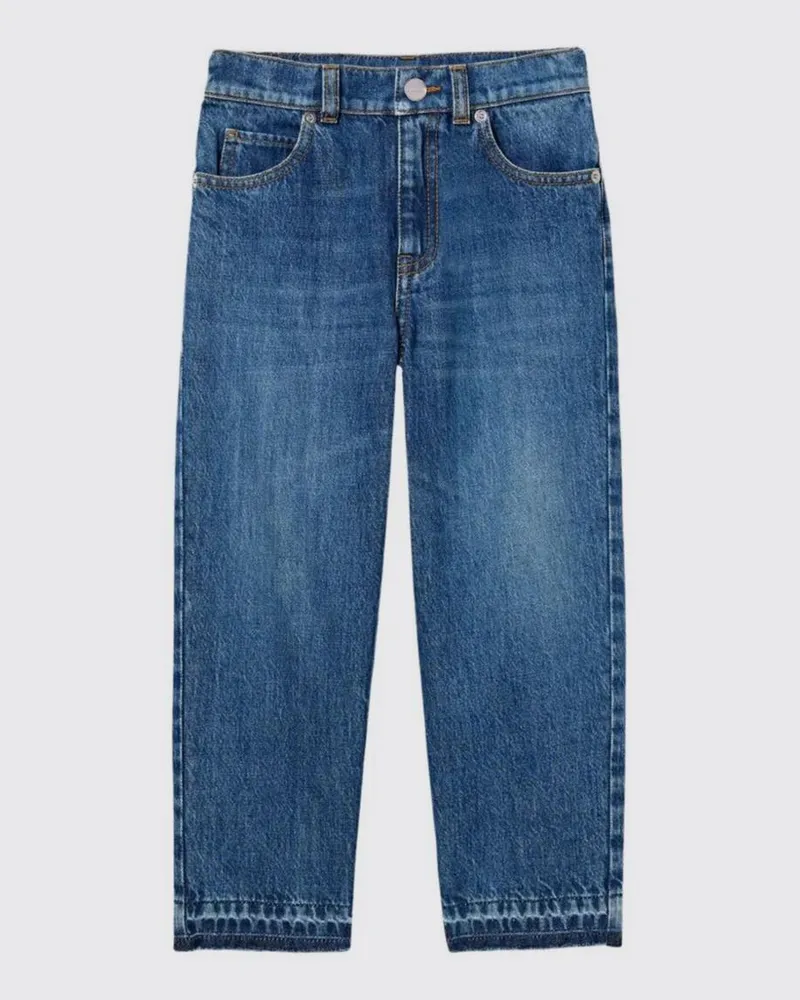 Gucci Regular Fit Jeans aus Baumwolldenim Blau