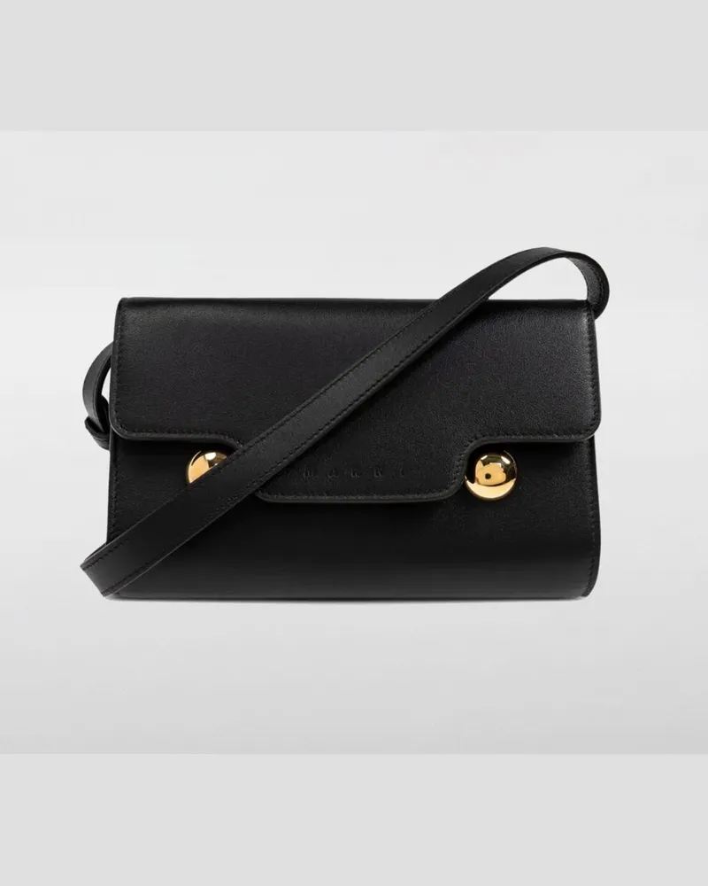 Marni Schultertasche damen Schwarz