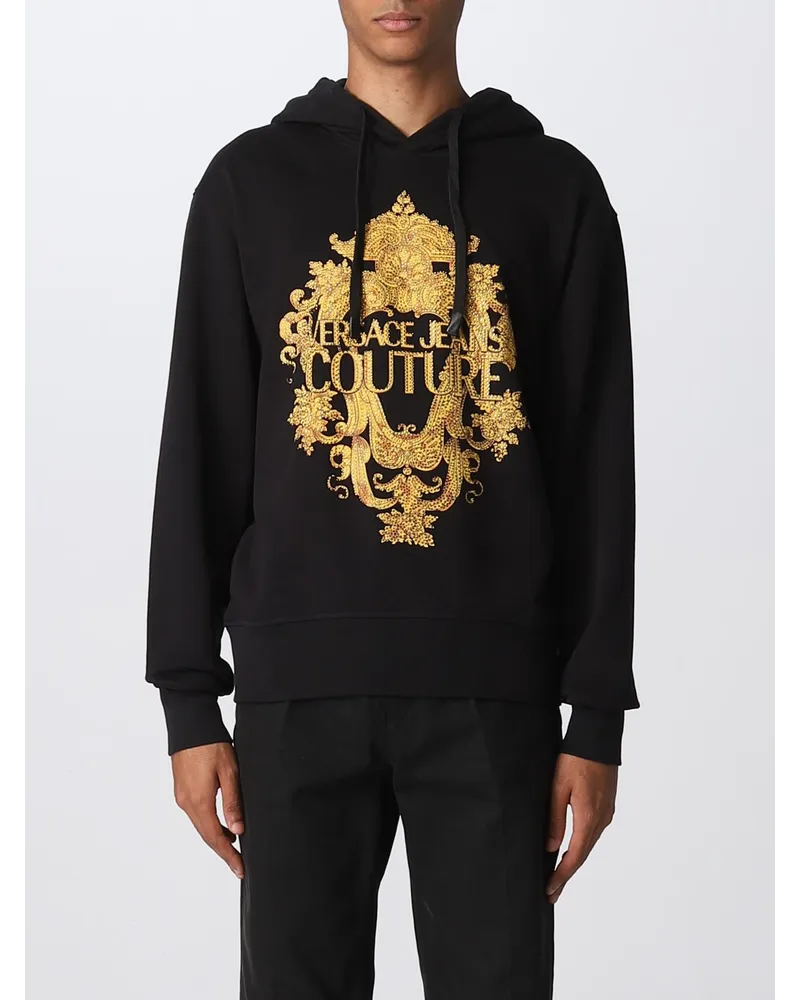 Versace Jeans Herren Sweatshirt Gold