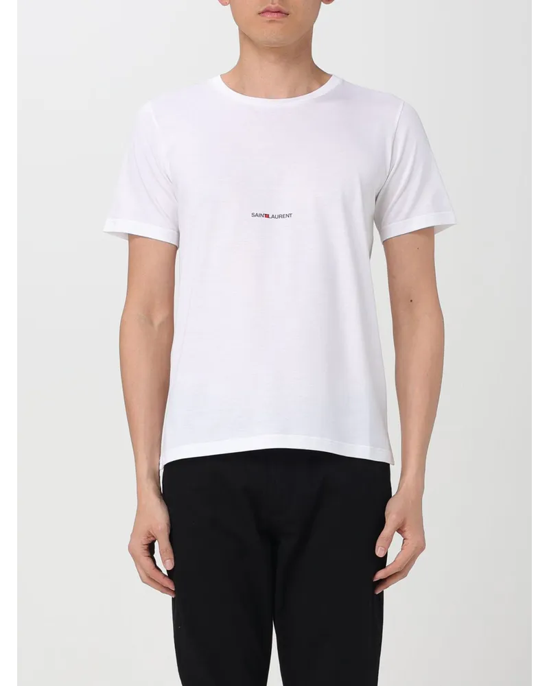 Saint Laurent T-shirt Weiß