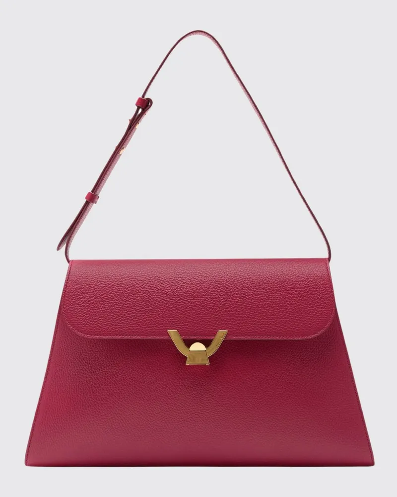 Coccinelle Schultertasche damen Weinrot