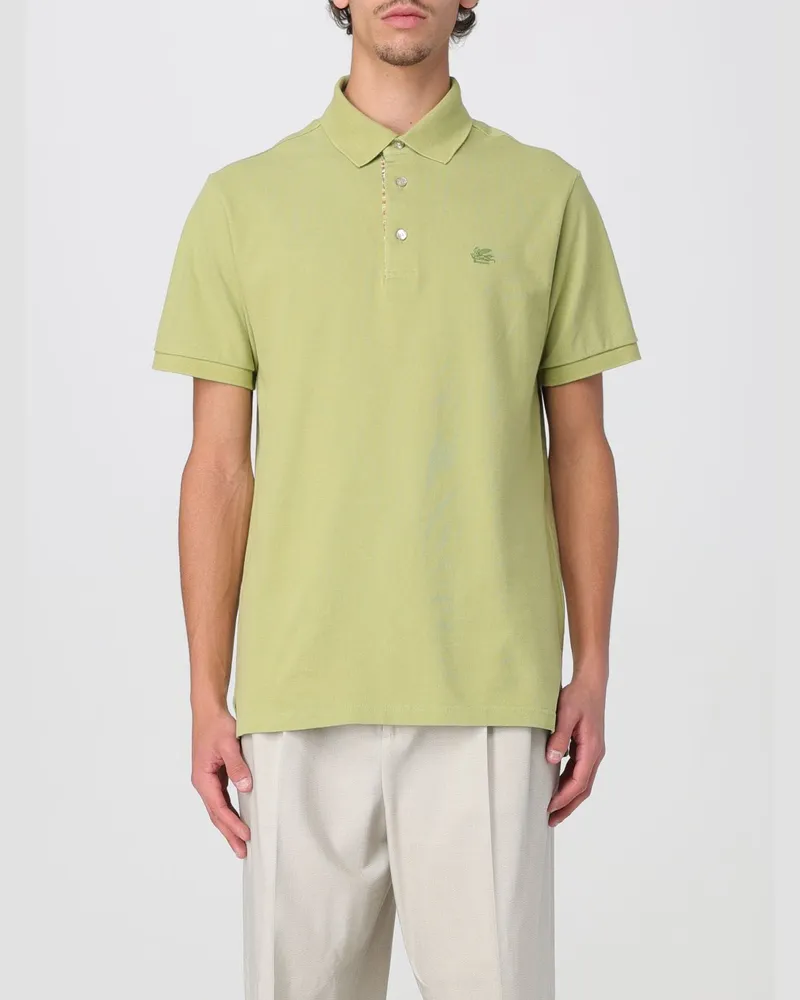 Etro Polo herren Grün