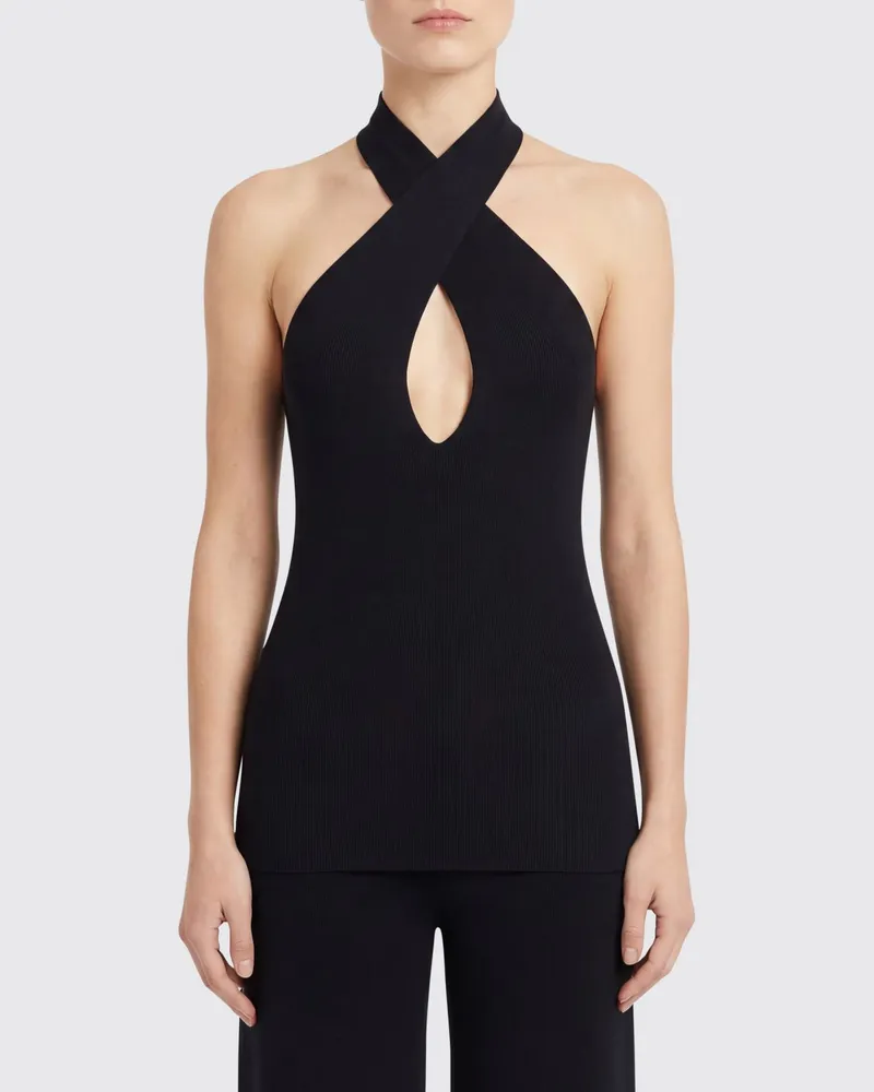 Federica Tosi Top damen Schwarz