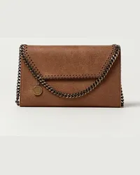 Stella McCartney Schultertasche Wallnuss