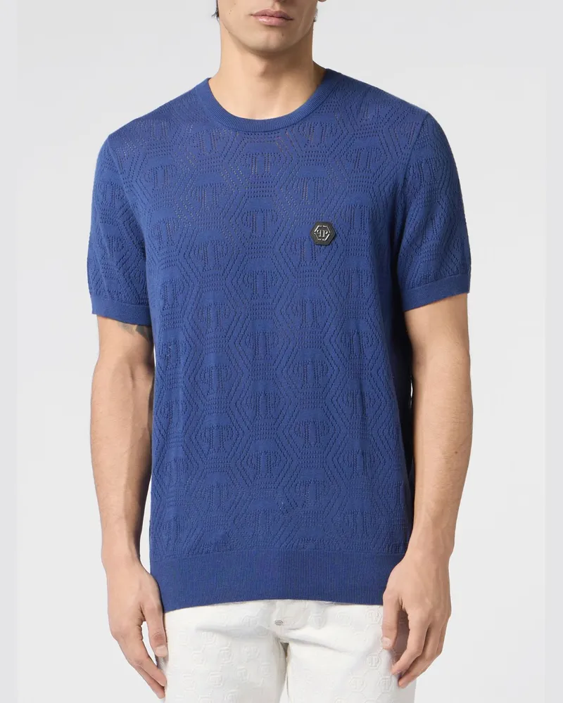 Philipp Plein Pullover herren Blau