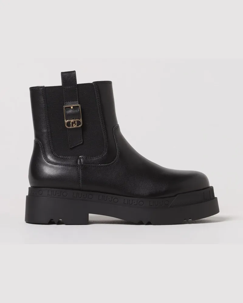 Liu Jo Flache stiefeletten damen Schwarz