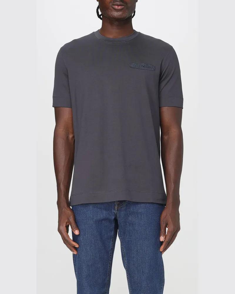 Emporio Armani T-shirt herren Charcoal