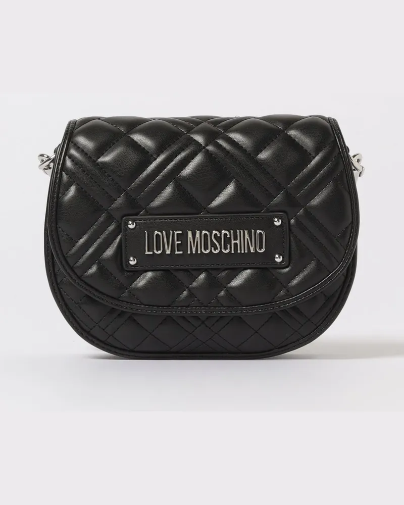 Moschino Schultertasche damen Schwarz