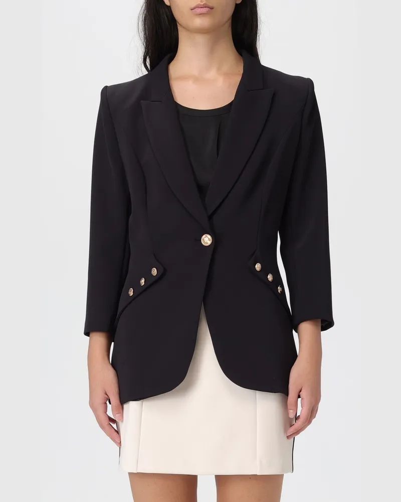 Elisabetta Franchi Blazer damen Schwarz