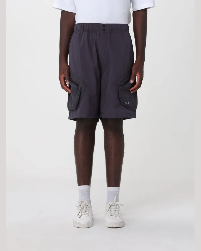 Oakley Cargo-Shorts aus technischem Gewebe mit schrägen Taschen Schwarz