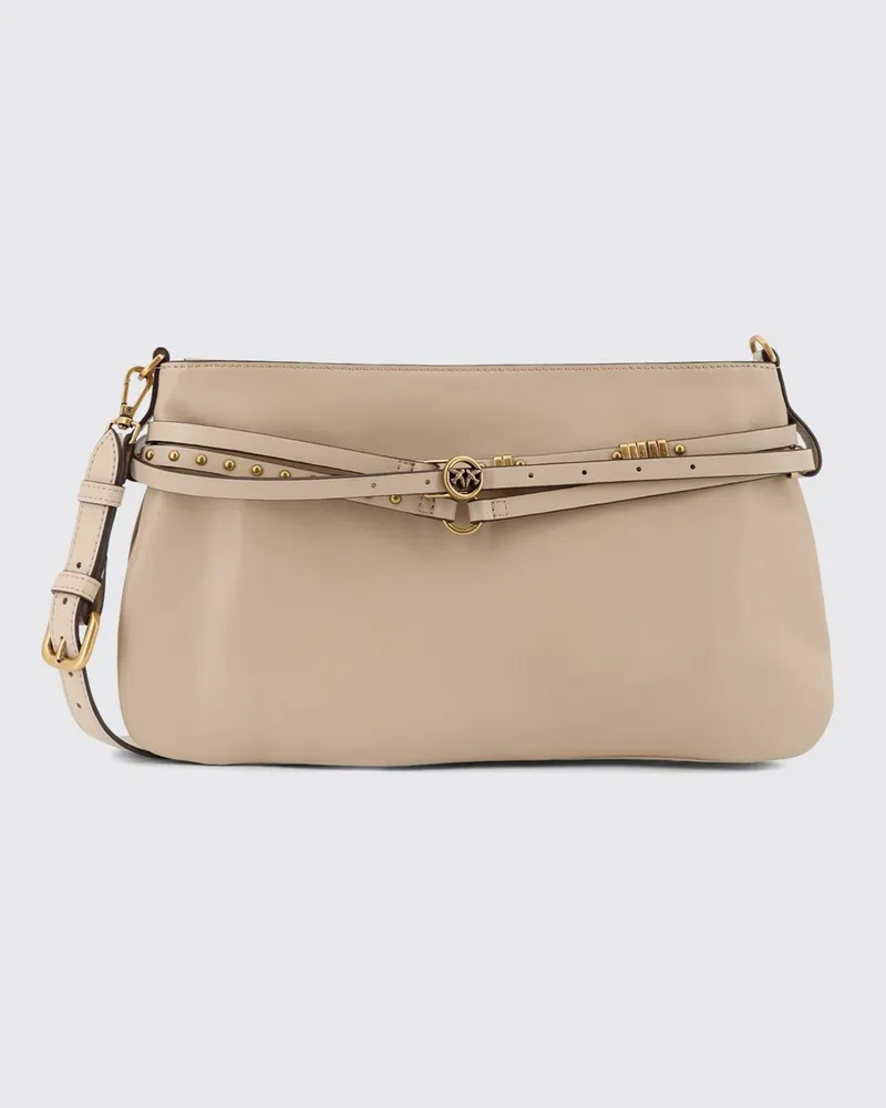 Pinko Umhängetasche damen Beige