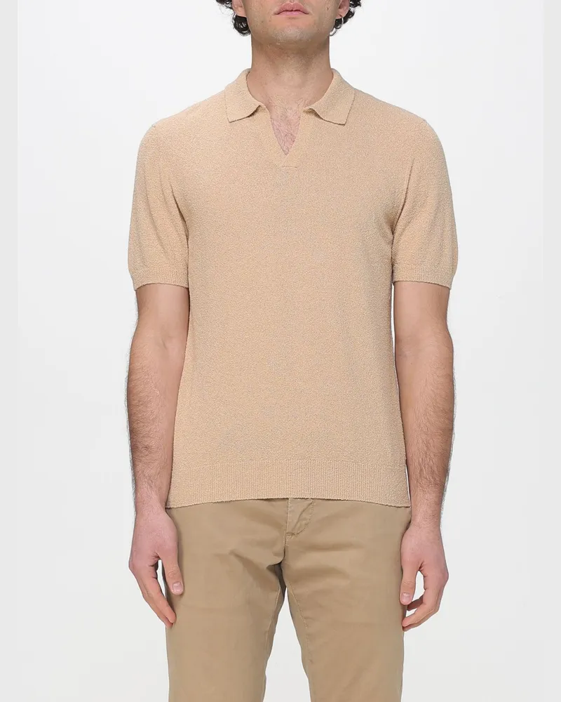 Drumohr  T-shirt herren Beige