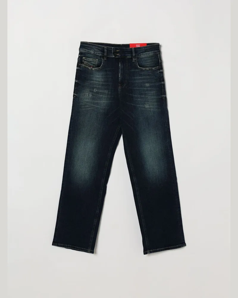 Diesel Gerade geschnittene D-Maki-J Jeans aus Baumwolldenim von für Jungen Blau