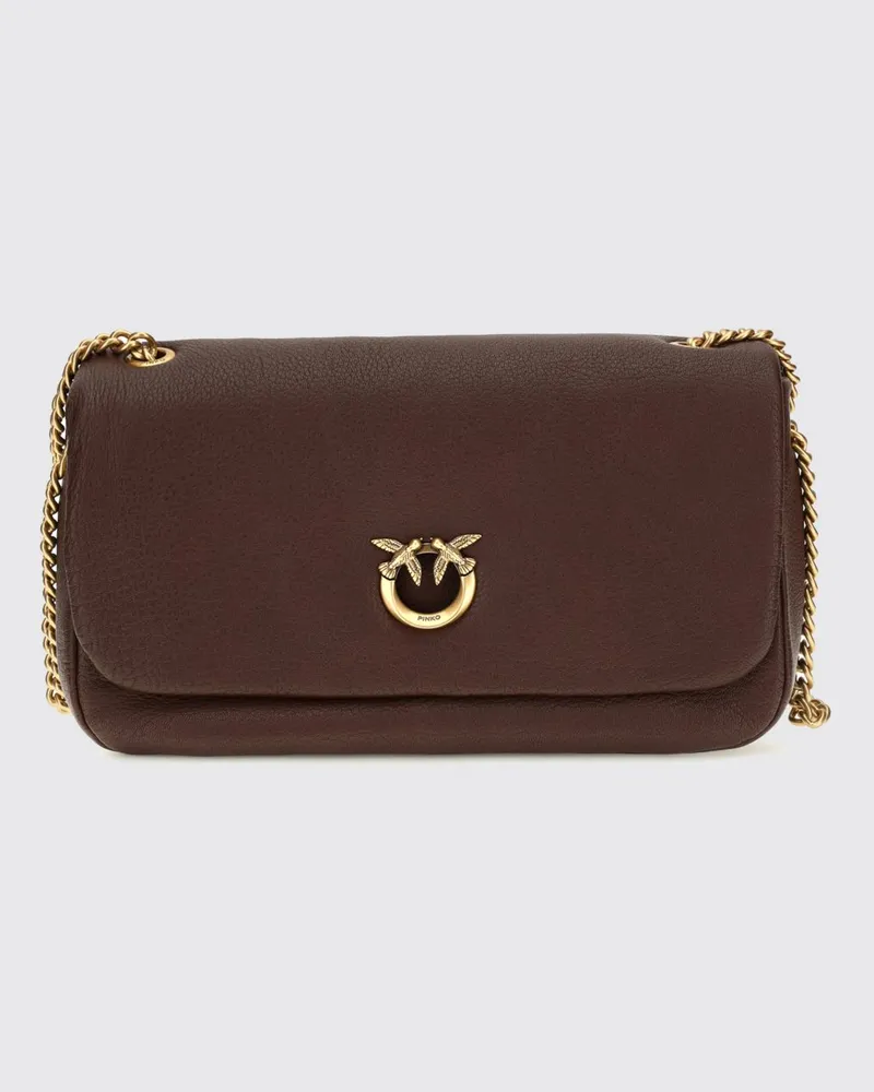 Pinko Schultertasche damen Kakao