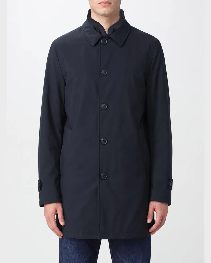 Herno Mantel herren Blau
