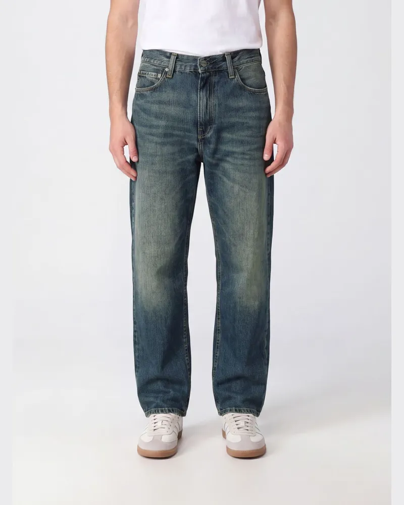 Carhartt WIP Aaron Tapered-Fit Jeans aus Baumwolldenim Navy