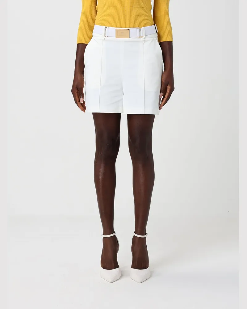 Elisabetta Franchi Shorts damen Weiß