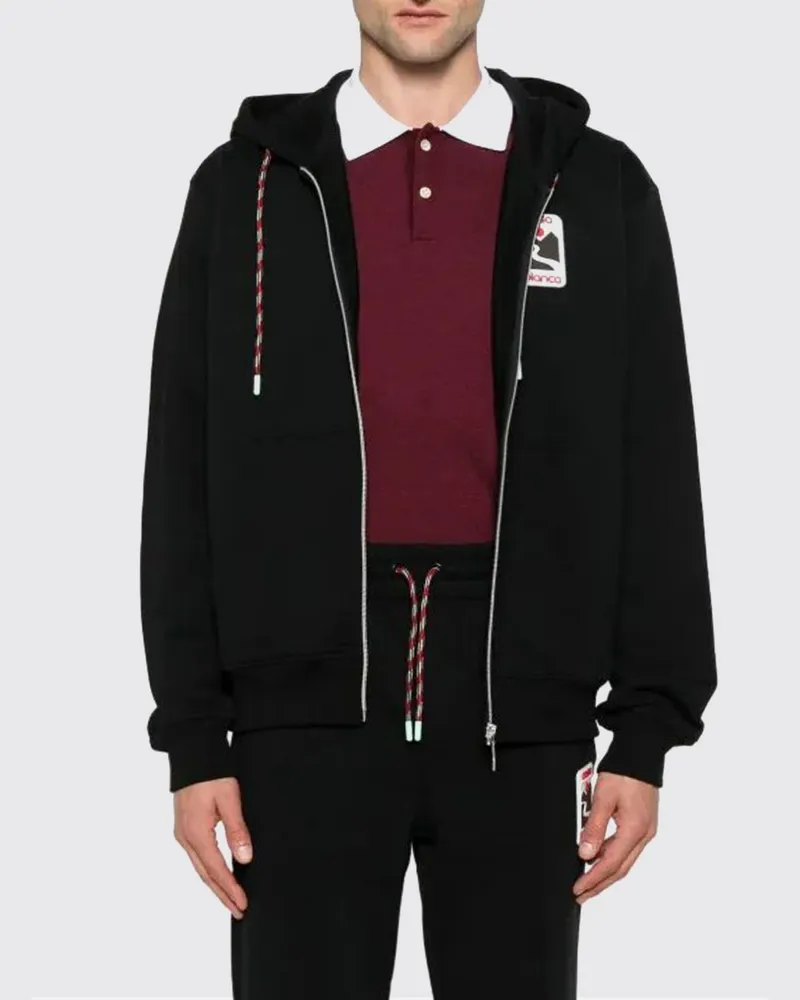 Casablanca Paris Sweatshirt herren Schwarz